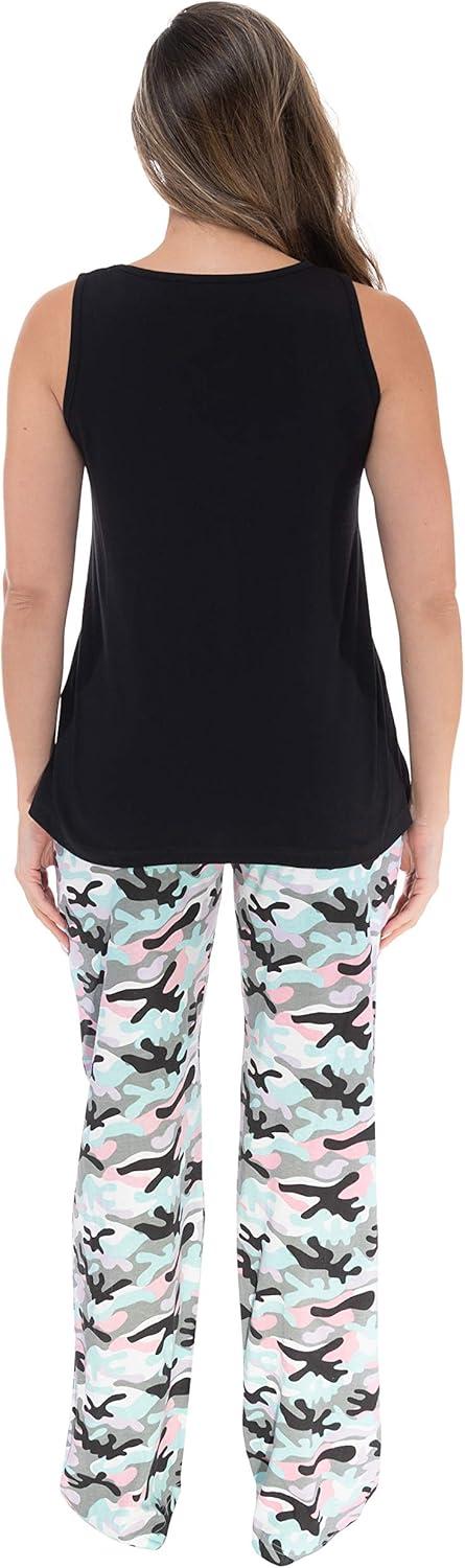 imageJust Love Womens Pajama Pant SetsLove Sleep Camo