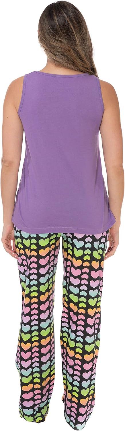 imageJust Love Womens Pajama Pant SetsLove Sleep Ombre