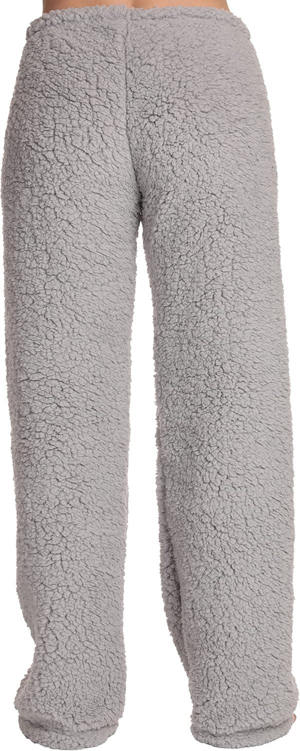 imageJust Love Womens Plush Pajama PantsGrey Heart Jesus