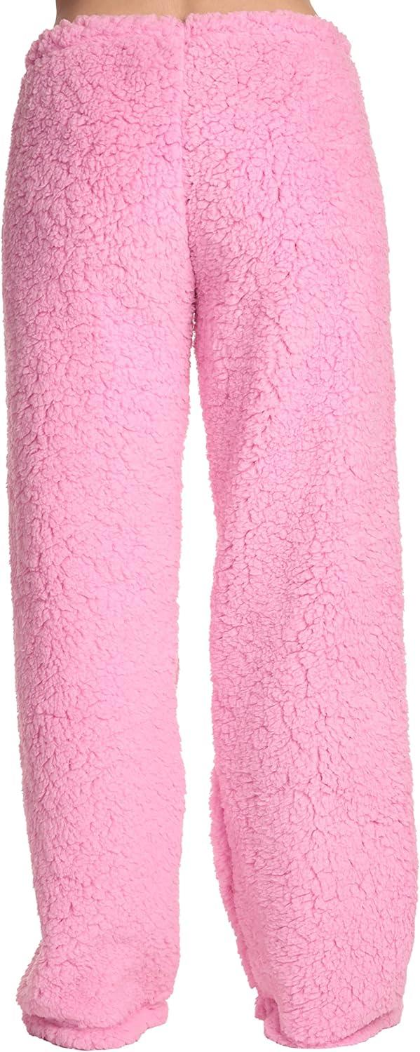 imageJust Love Womens Plush Pajama PantsPink Love Sleep