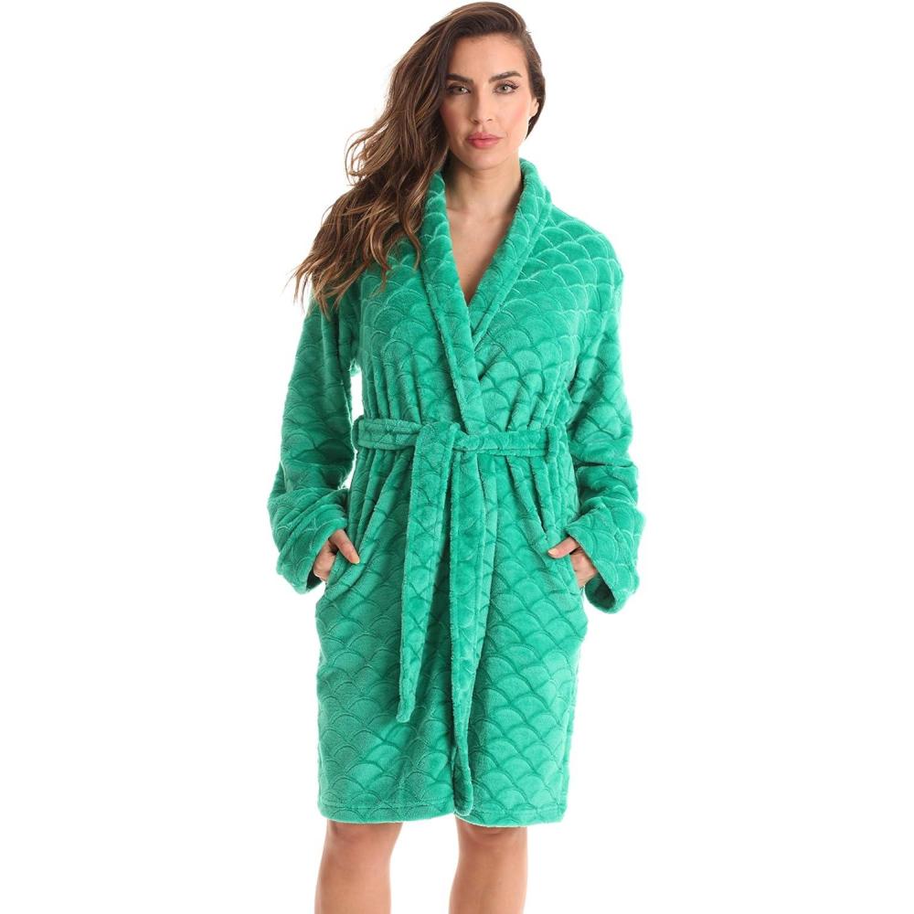 imageJust Love Kimono Robe Bath Robes for WomenEmerald