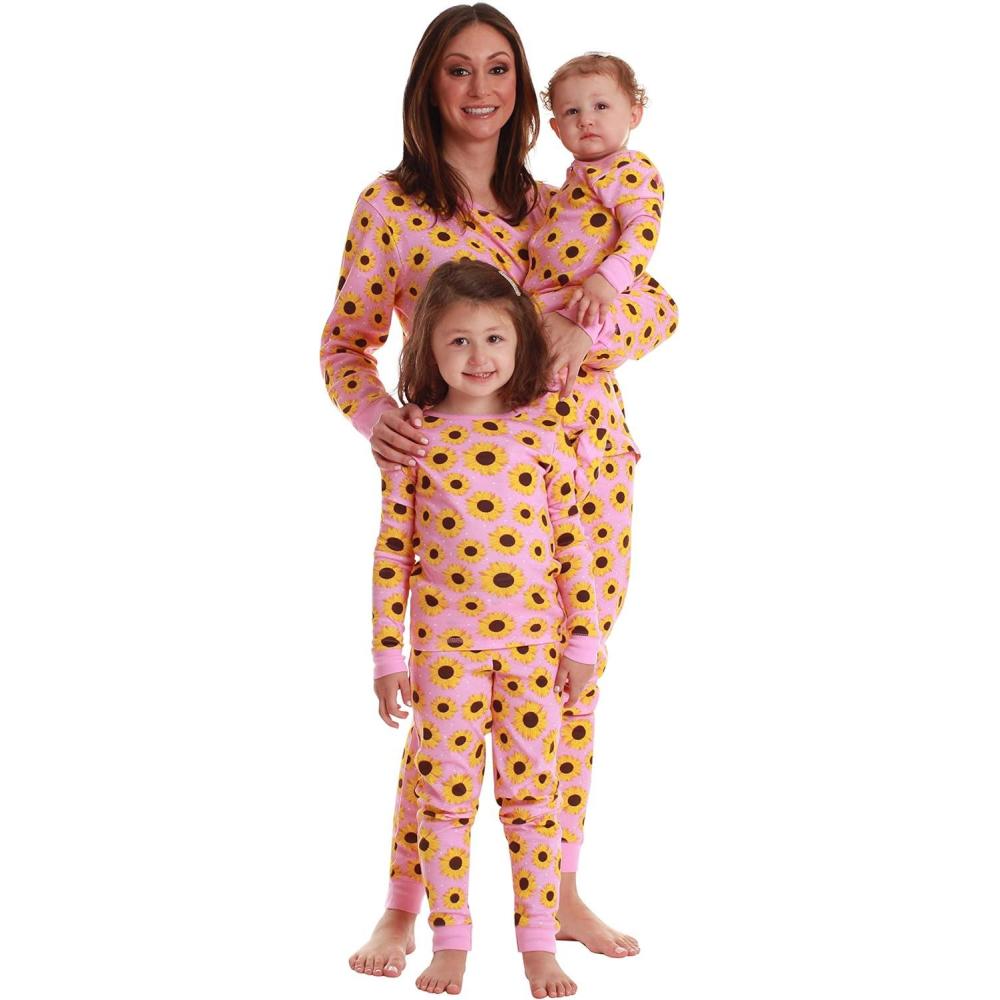 imageJust Love Mommy and Me Pajamas SetSunflower