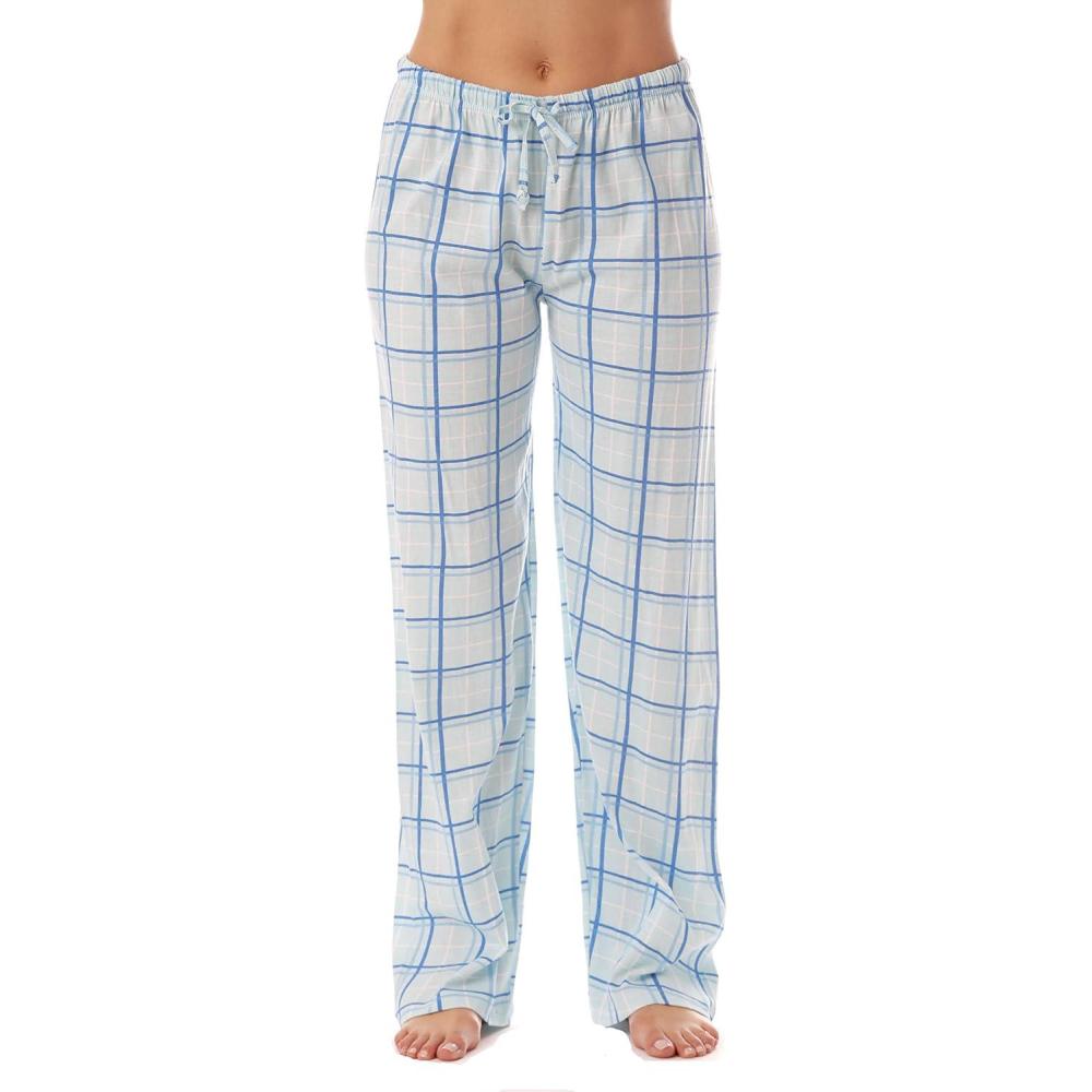 imageJust Love Women Plaid Pajama Pants SleepwearBlue Plaid
