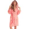 Coral With Sherpa Lined Hood