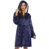 Navy With Sherpa Lined Hood