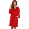Red With Sherpa Lined Hood