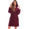 Burgundy With Hood