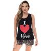 Black - Heart Wine Leopard