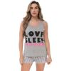 Love Sleep - Grey Plaid
