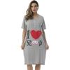 Grey - I Heart Sleep Mask