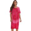 Tie Dye Fuchsia Swirl