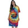Tie Dye Bright Swirl Screen