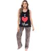 Black - Heart Wine Leopard