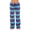 Navy / Aqua - Reindeer Fairisle