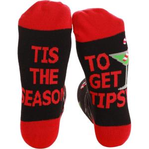 Just Love Funny Socks for Women – Novelty Gift Socks with Sayings(Tis the Season Sock)