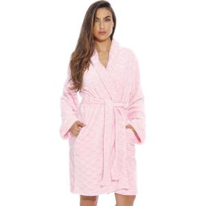 Just Love Kimono Robe Bath Robes for Women(Light Pink)