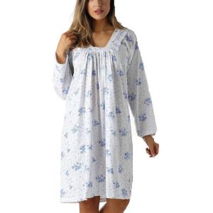 Just Love Nightgown Women Sleepwear Womans Pajamas(Blue)