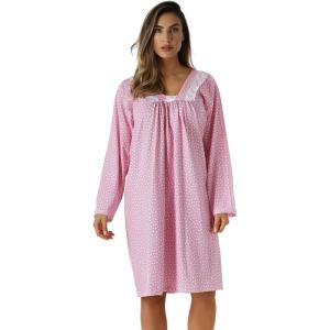 Just Love Nightgown Women Sleepwear Womans Pajamas(Pink Mini Hearts)