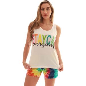 Just Love Sets Woman Pajamas(White – Staycay)