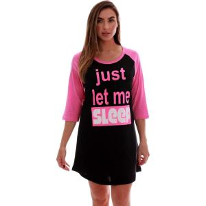Just Love Sleep Dress for Women(Black – Just Let Me Sleep)
