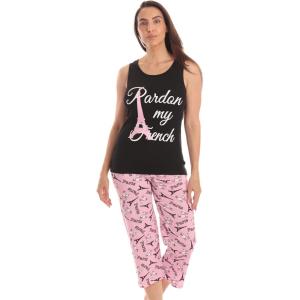 Just Love Womens Pajama Pant Sets(Pink – Paris Poodle)