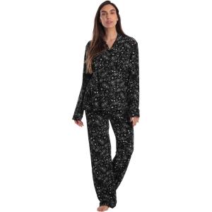 Just Love Womens Pajama Set(Bandana Black)