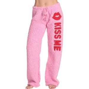 Just Love Women’s Plush Pajama Pants(Pink – Kiss Me)