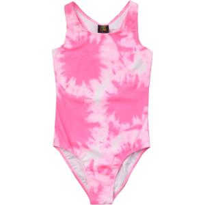 Just Love Girls’ One Piece Swimsuit – UPF 50+ Bathing Suit for Kids(Pink Tie Dye)