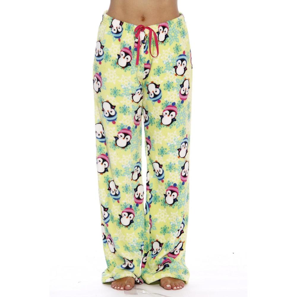 imageJust Love Womens Plush PantsSnowy Penguin