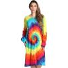 Multi - Tie Dye Bright Swirl
