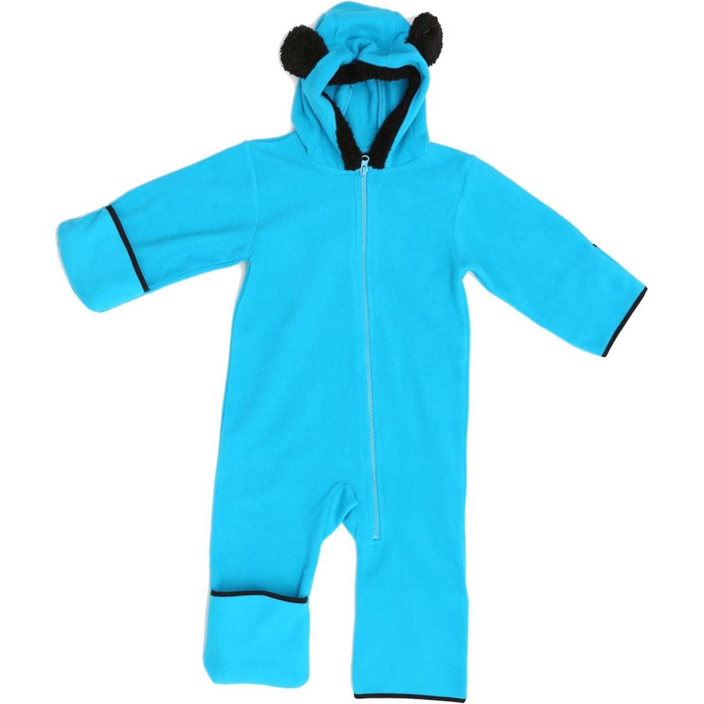 imageJust Love Fleece Baby Girl Bunting Pram SnowsuitTurquoise  Black
