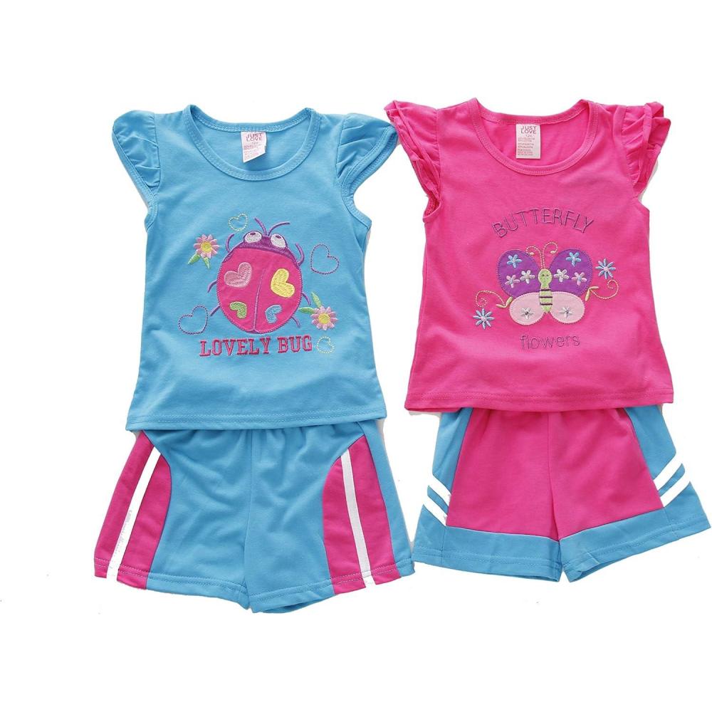 imageJust Love Two Piece Short Set Pack of 2Pink  Blue