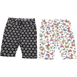 Just Love Girls Bermuda Shorts (Pack of 2)(Butterfly / Black)