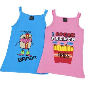 Just Love Tank Tops for Girls (Pack of 2)(Pink / Turquoise)