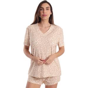 Just Love Womens Pajama Set(Soft Cheetah)