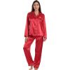 Satin Red Stretch Fabric