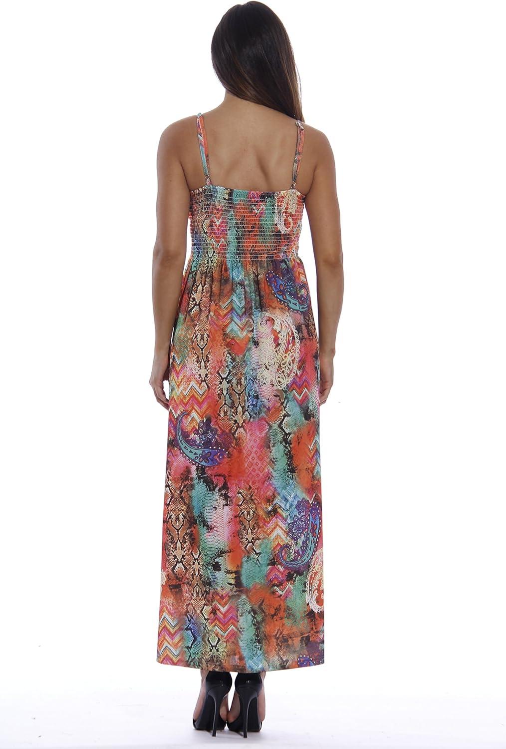 imageJust Love Maxi Dresses for Women Summer DressesMulti Color Python