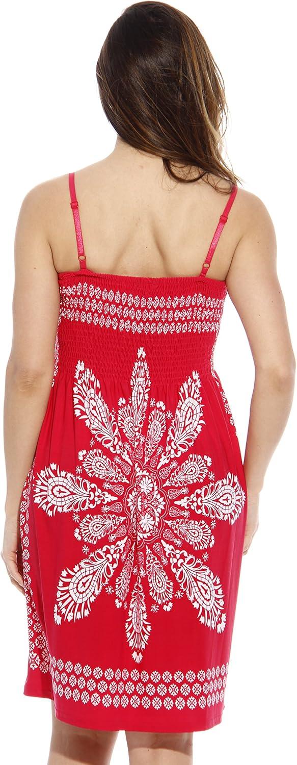 imageJust Love Summer Dresses for Women Petite to Plus Size Fit SundressesFuchsia Short Dress