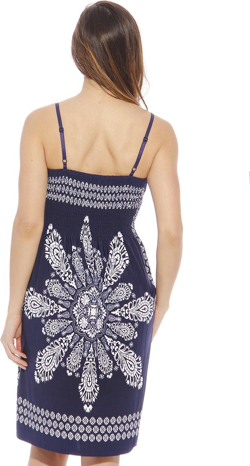 imageJust Love Summer Dresses for Women Petite to Plus Size Fit SundressesNavy Short Dress