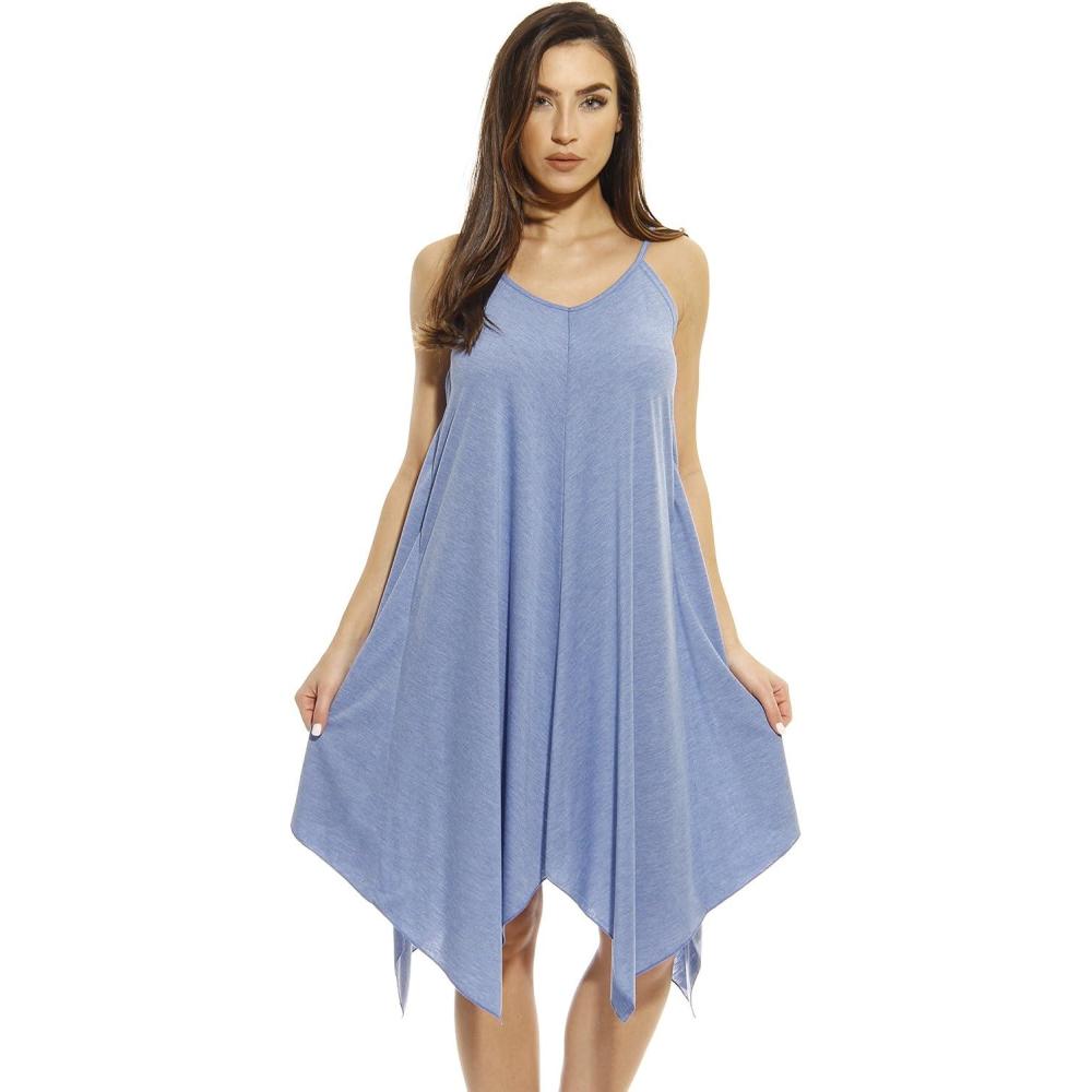 imageJust Love Handkerchief Dress Summer DressesHeathered Chambray