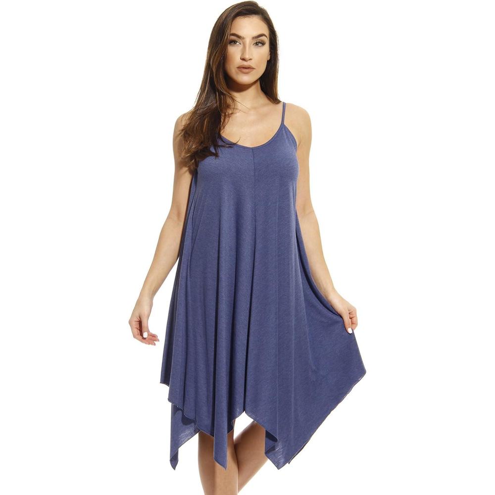 imageJust Love Handkerchief Dress Summer DressesHeathered Denim