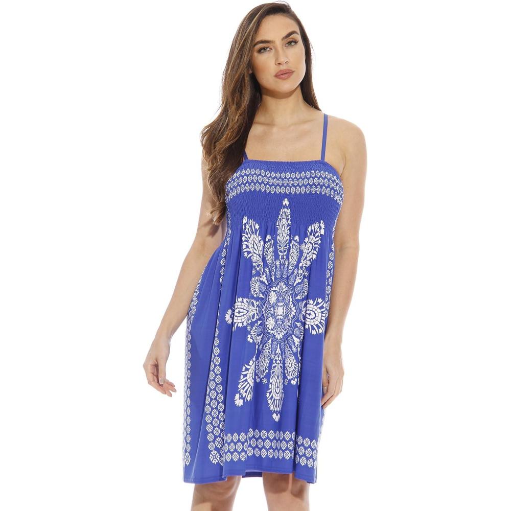imageJust Love Summer Dresses for Women Petite to Plus Size Fit SundressesRoyal Short Dress