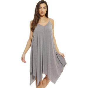 Just Love Handkerchief Dress Summer Dresses(Heathered Grey)