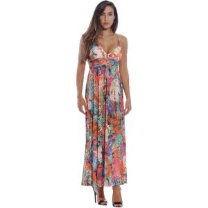 Just Love Maxi Dresses for Women Summer Dresses(Multi Color Python)