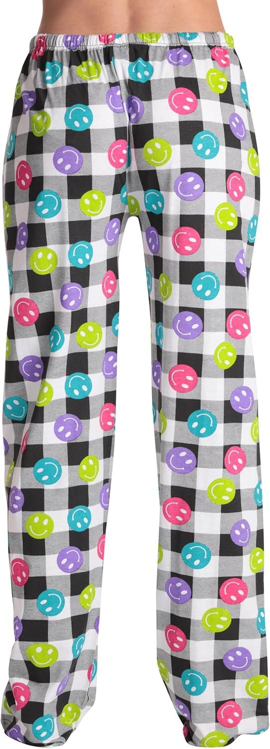 imageJust Love Women Buffalo Plaid Pajama Pants SleepwearMulti Buffalo Plaid Smiley