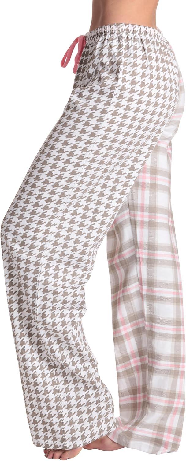 imageJust Love Women Buffalo Plaid Pajama Pants SleepwearMulti Plaid Houndstooth