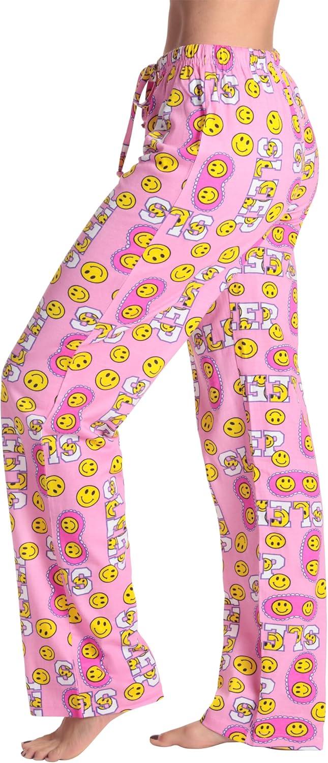imageJust Love Women Buffalo Plaid Pajama Pants SleepwearPink Sleep Smiley