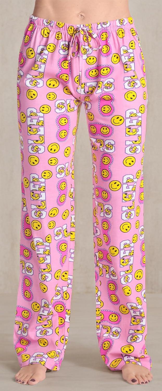 imageJust Love Women Buffalo Plaid Pajama Pants SleepwearPink Sleep Smiley