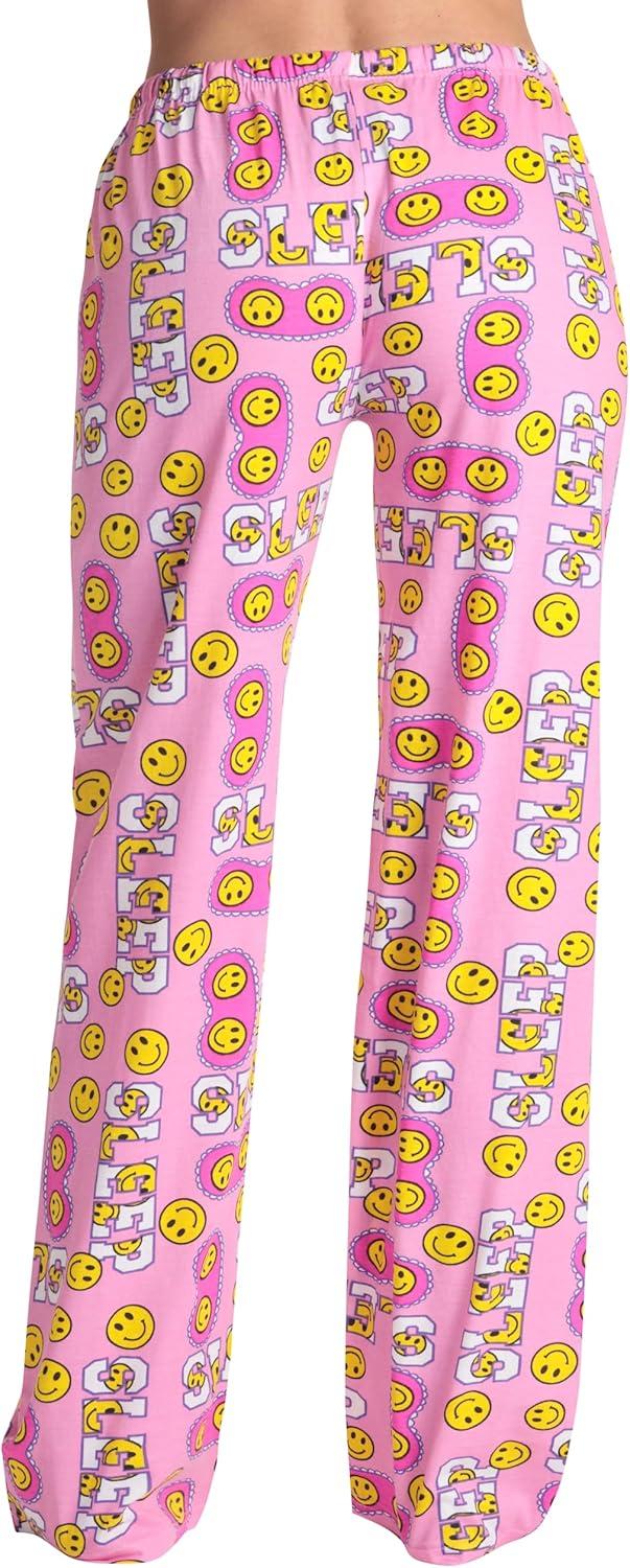 imageJust Love Women Buffalo Plaid Pajama Pants SleepwearPink Sleep Smiley