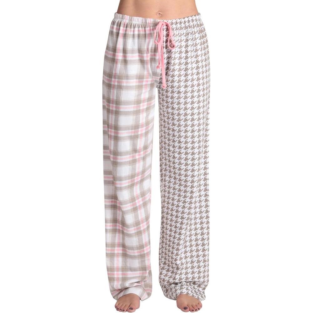 imageJust Love Women Buffalo Plaid Pajama Pants SleepwearMulti Plaid Houndstooth